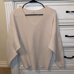 Cream sweater